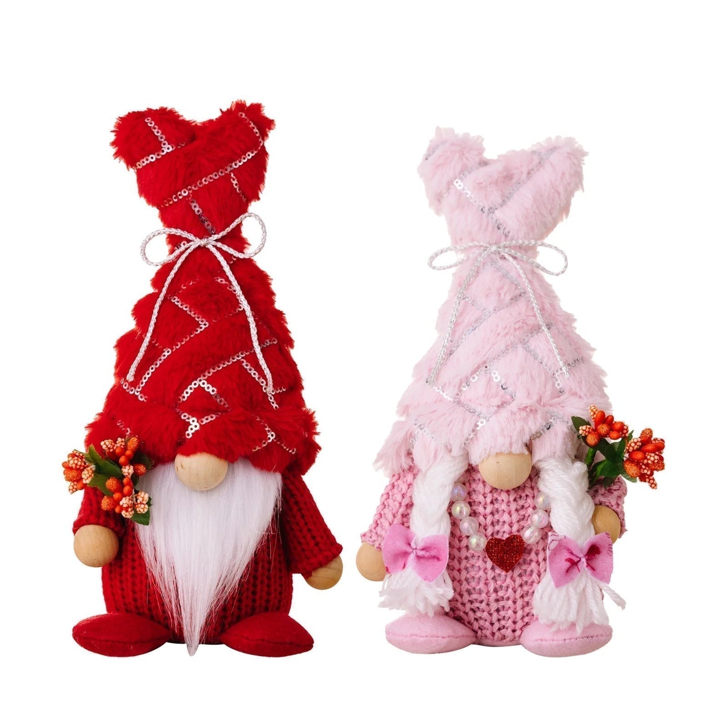 Festival Decorations 2Pcs Gnome for Mothers Day Valentine'S Day Table Decor