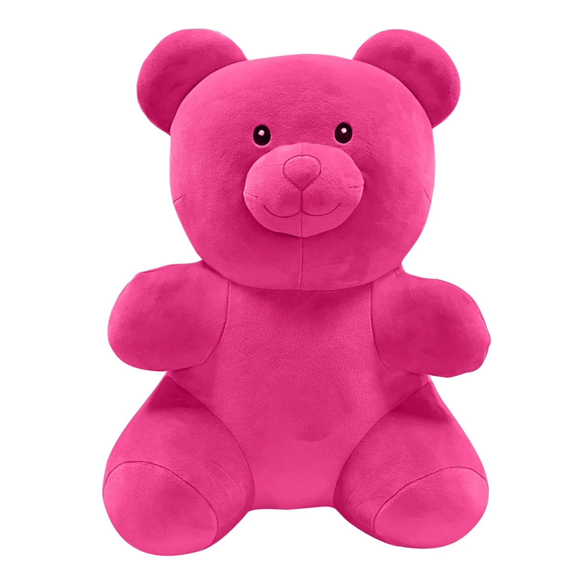 Valentine'S Day Gummy Bear Plush, Soft Teddy Bear, Great for Gifting, Pink, 16"